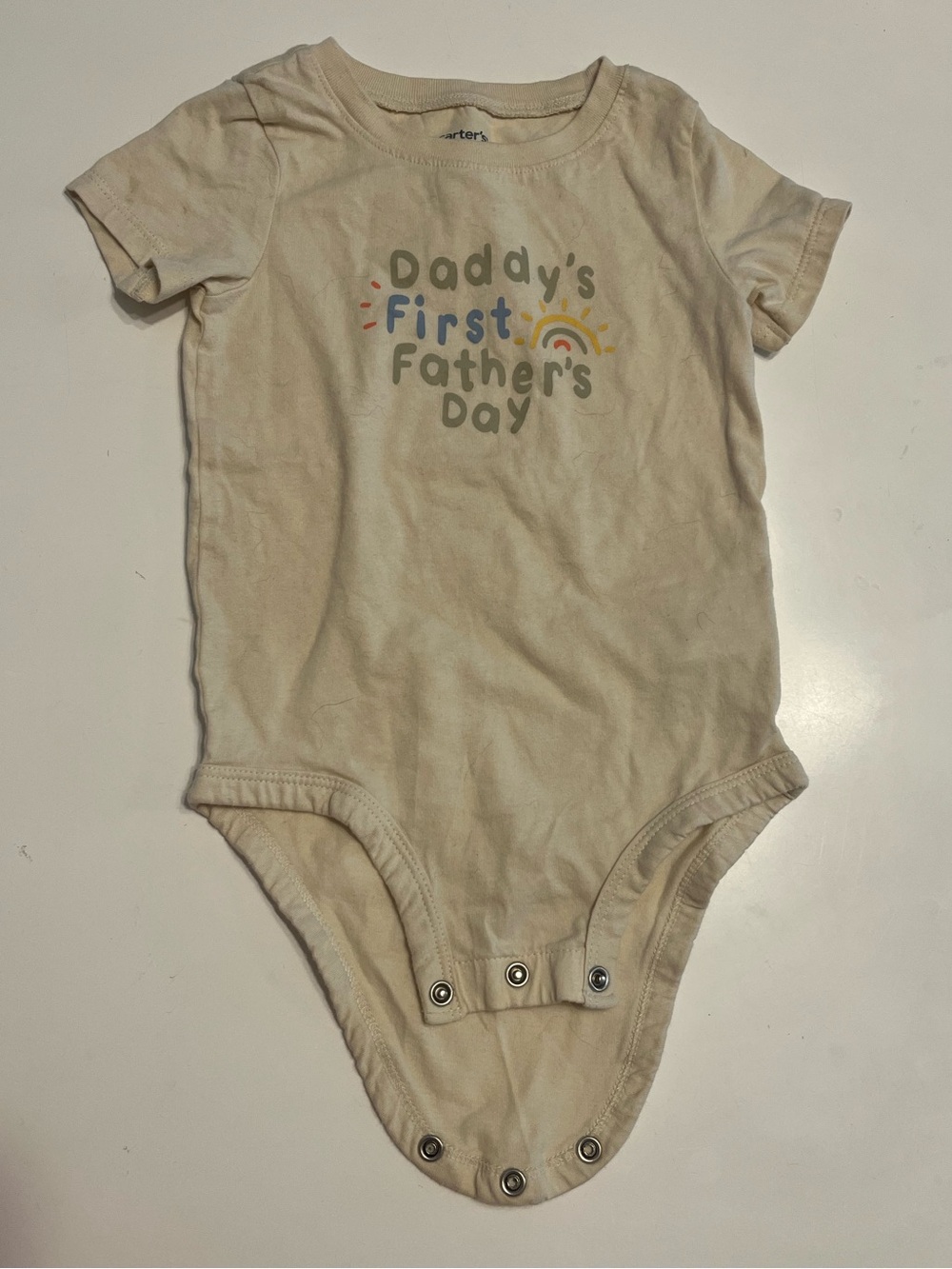 Daddy’s First Father’s Day onesie